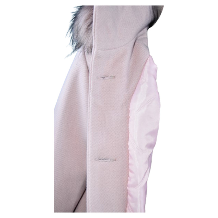 Palton elegant pentru fete, Mini Junior PLT2410R-140, Roz [7]