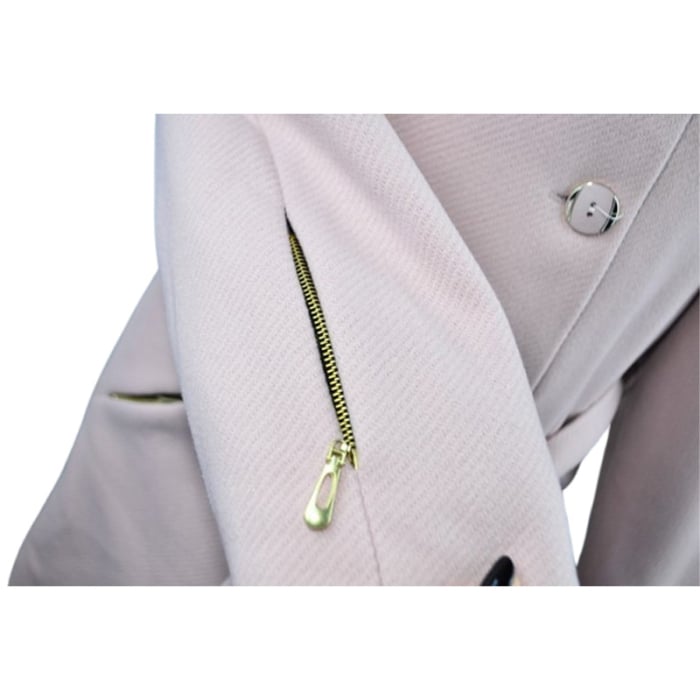 Palton elegant pentru fete, Mini Junior PLT2410R-140, Roz [5]