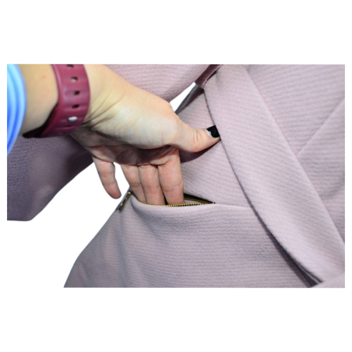 Palton elegant pentru fete, Mini Junior PLT2410R-140, Roz [6]