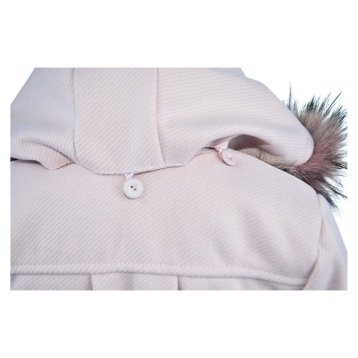 Palton elegant pentru fete, Mini Junior PLT2410R2-128, Roz [6]