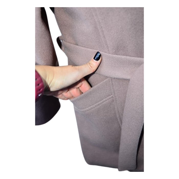 Palton elegant, pentru fete, Mini Junior PLT2810R-128, Roz [4]