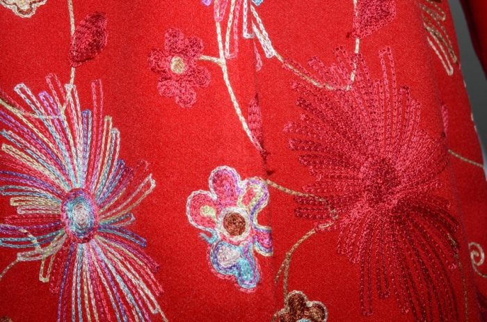 Palton elegant pentru fete Colibri PCL1-RO-74, Multicolor [3]