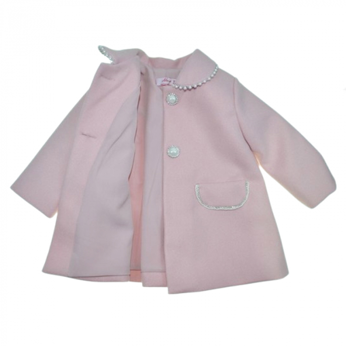 Palton pentru fete Mini Junior PLT-MJ1, Roz [4]