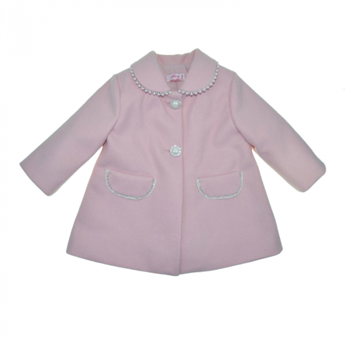 Palton pentru fete Mini Junior PLT-MJ1, Roz [1]