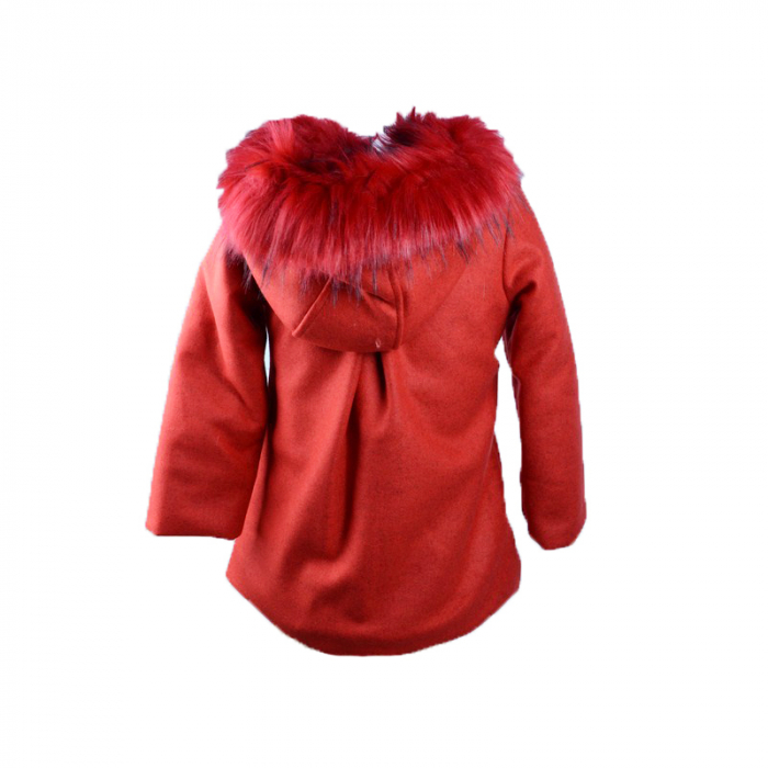 Palton pentru fete Tylkomet SN-71-116-cm, Rosu [3]