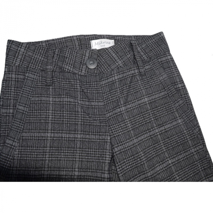 Pantaloni 3/4 pentru fete Mikrus PMK3G-146, Gri [6]