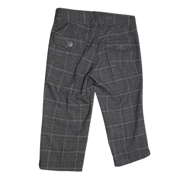 Pantaloni 3/4 pentru fete Mikrus PMK3G-146, Gri [2]