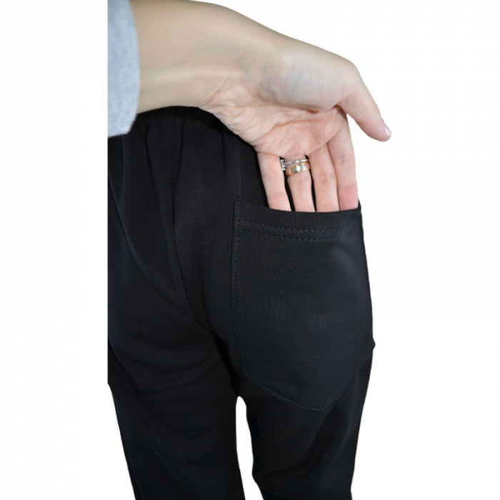 Pantaloni captusiti pentru baieti Maja P071123-3, Negru [5]