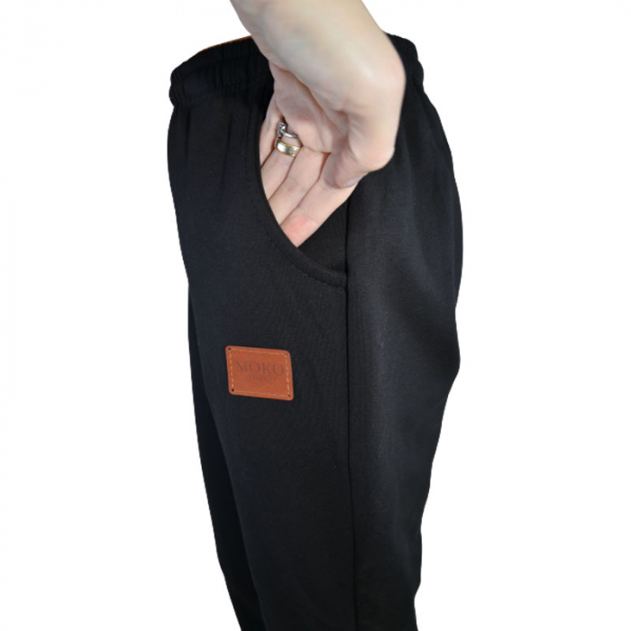 Pantaloni captusiti pentru baieti Maja P071123-3, Negru [4]