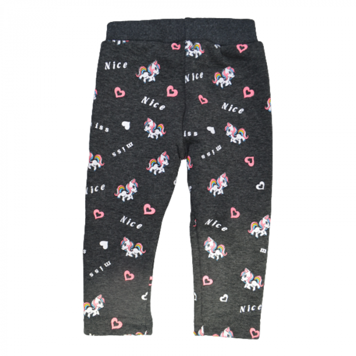Pantaloni captusiti pentru fete Happy House WB-2998G, Gri [2]