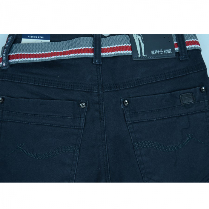 Pantaloni pentru baieti Happy House HM-202N-134-cm, Gri [3]