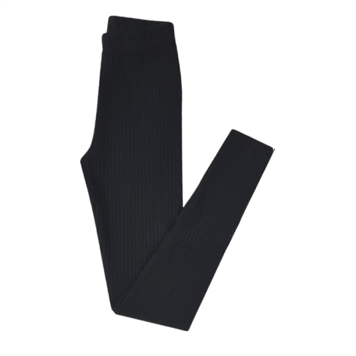 Pantaloni casual cu dungi, pentru fete, Pik P2810N-116, Negru [5]