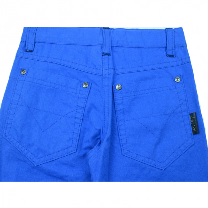 Pantaloni pentru baieti AS-DOP ASDP5A-122, Albastru [2]