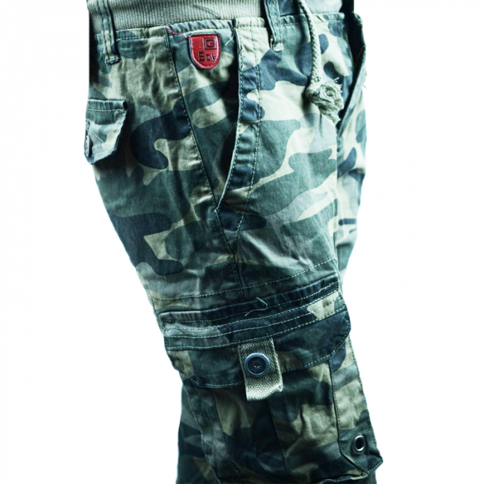 Pantaloni pentru baieti Happy House KK6015S-110-cm, Verde [2]