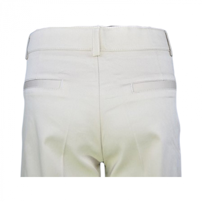 Pantaloni casual, pentru baieti, La Kids 1803C, Crem [5]