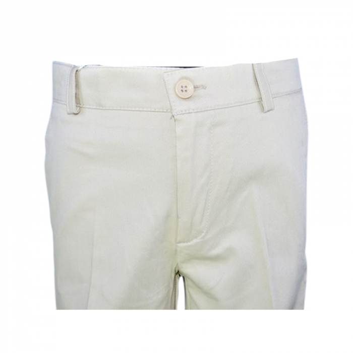Pantaloni casual, pentru baieti, La Kids 1803C, Crem [3]