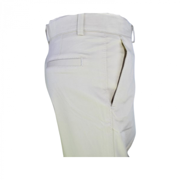 Pantaloni casual, pentru baieti, La Kids 1803C, Crem [4]