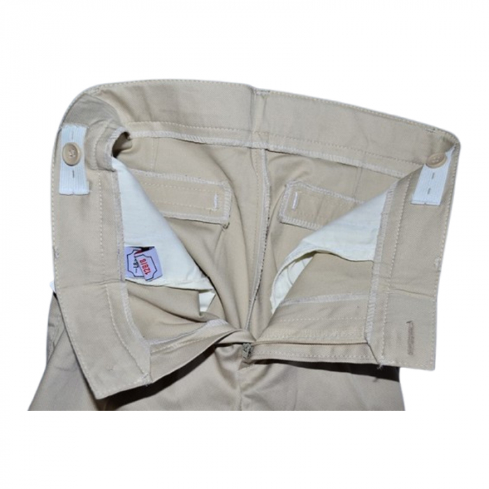Pantaloni casual, pentru baieti, La Kids 1803C, Crem [6]