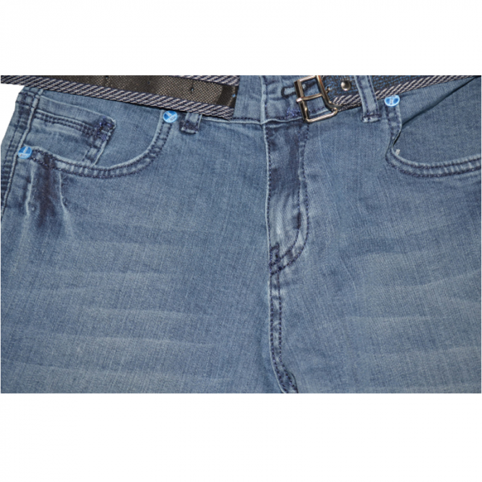 Blugi pentru baieti Looks Kids KO4786A, Albastru [3]
