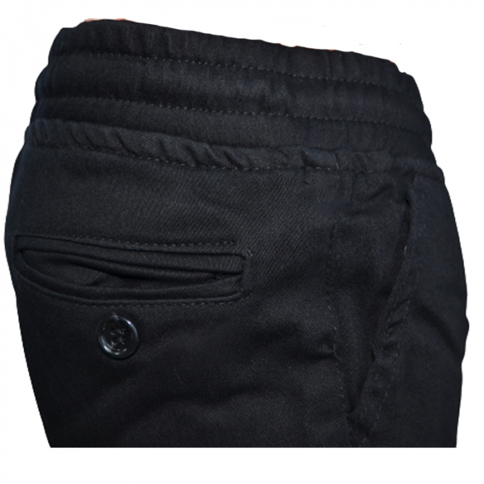 Pantaloni casual pentru baieti Mini Junior 4774, Negru [4]