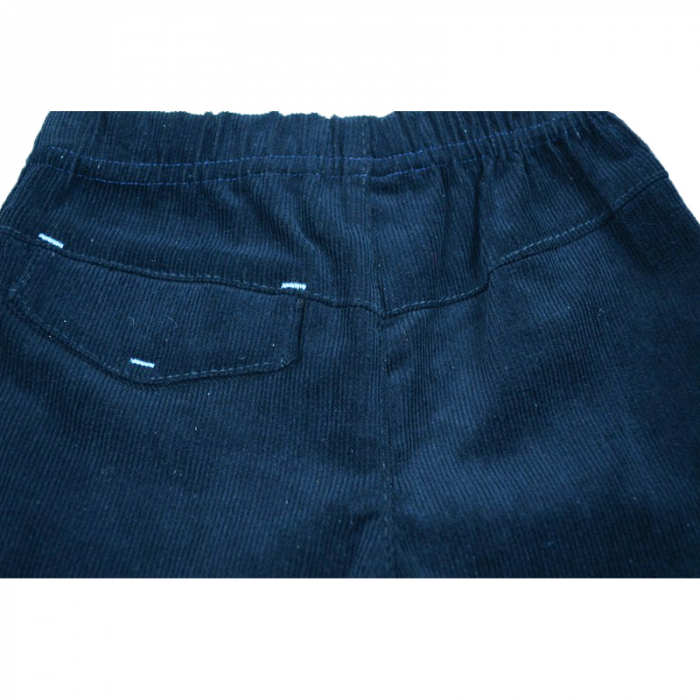 Pantaloni pentru baieti Mini Junior PPB-02-92-cm, Bleumarin [3]