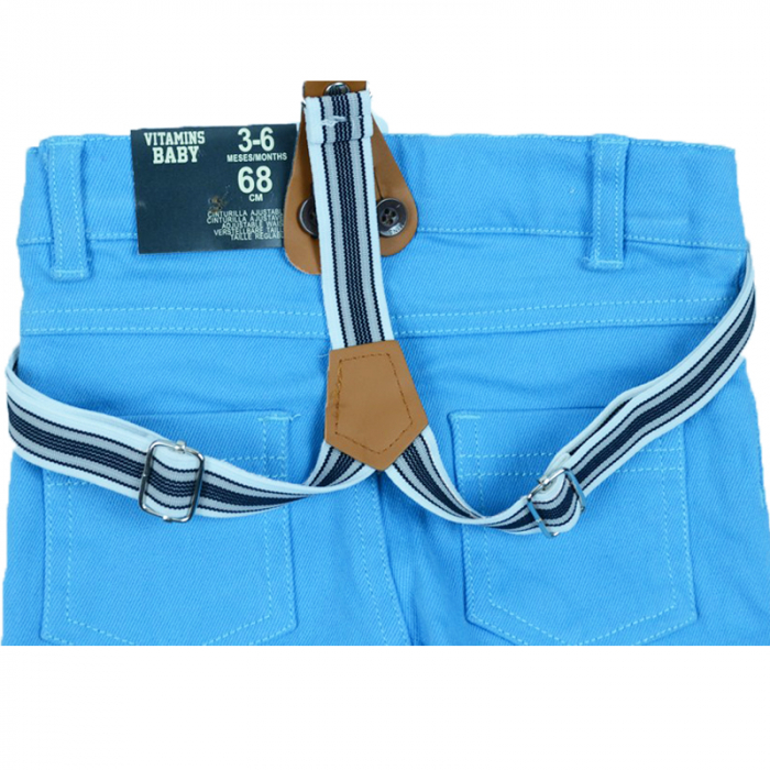 Pantaloni pentru baieti Vitamins PTL-13-92-cm, Albastru [3]