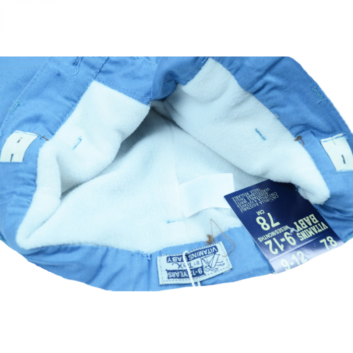 Pantaloni pentru baieti Vitamins PTL-1507-80-cm, Albastru [3]