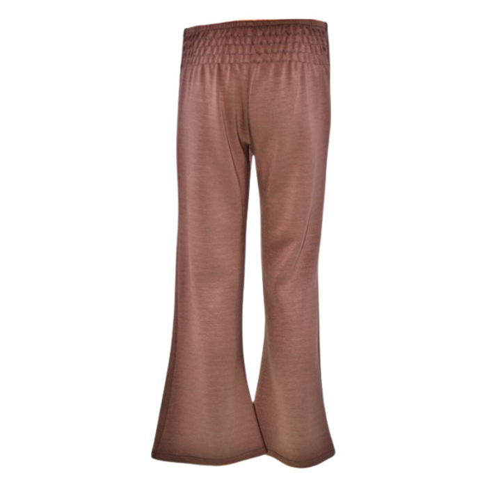 Pantaloni casual evazati, pentru fete, Catherine, P2810M-128, Maro [3]