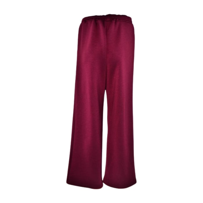 Pantaloni casual largi, pentru fete, Catherine, P2810V-128, Visiniu [4]
