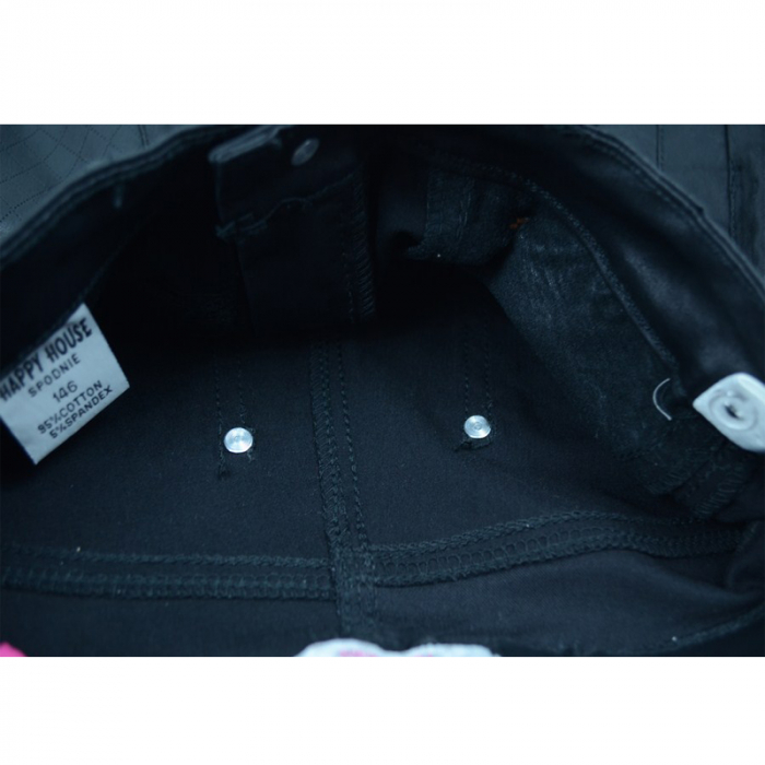 Pantaloni pentru fete Happy House HM-045-146-cm, Negru [3]