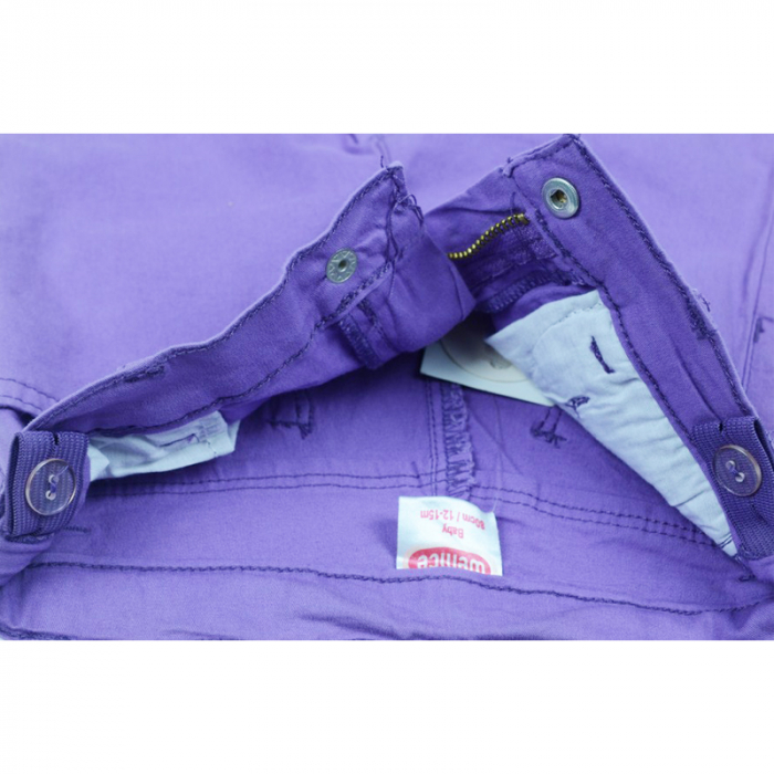 Pantaloni pentru fete Wenice BK02500034-80-cm, Mov [4]