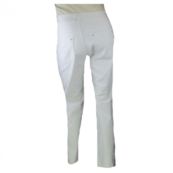 Pantaloni casual pentru gravide Mini Junior DDE5, Crem [3]