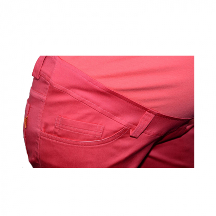 Pantaloni casual pentru gravide Mini Junior PCD1CO, Coral [3]