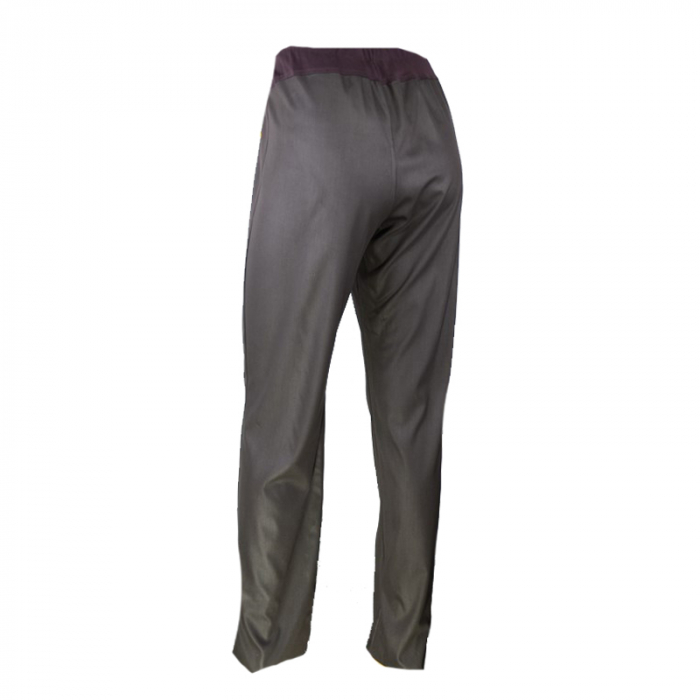 Pantaloni casual pentru gravide Moda Flash PNG-3, Maro [2]
