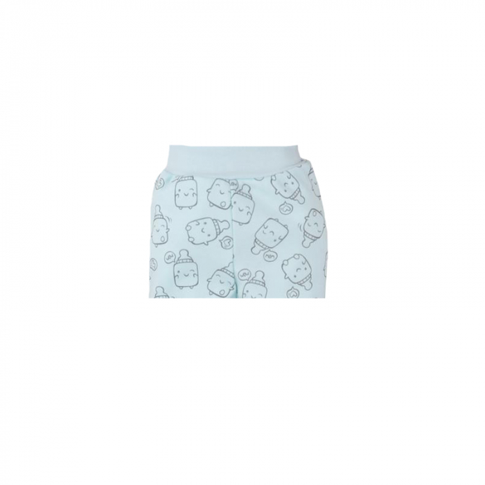 Pantaloni cu botosei pentru baieti Koala Butelki 06-698A-68-cm, Albastru [2]