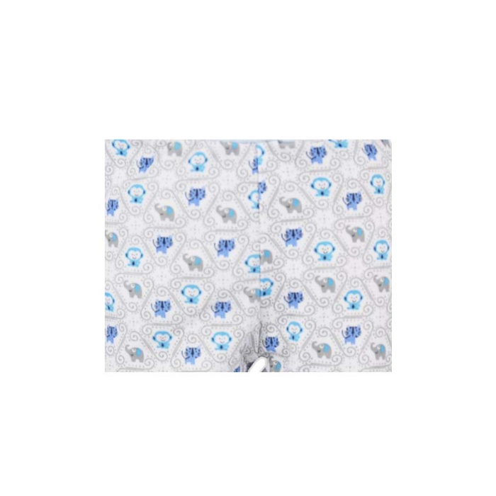 Pantaloni cu botosei pentru baieti Koala Dzungla 05-369A-74, Albastru [3]
