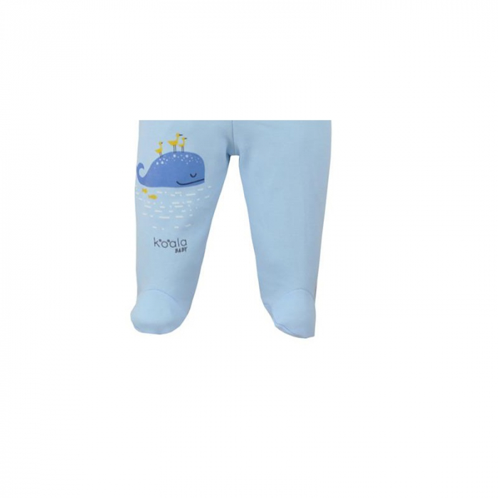 Pantaloni cu botosei pentru baieti Koala Happy Baby 07-506-68-cm, Albastru [2]