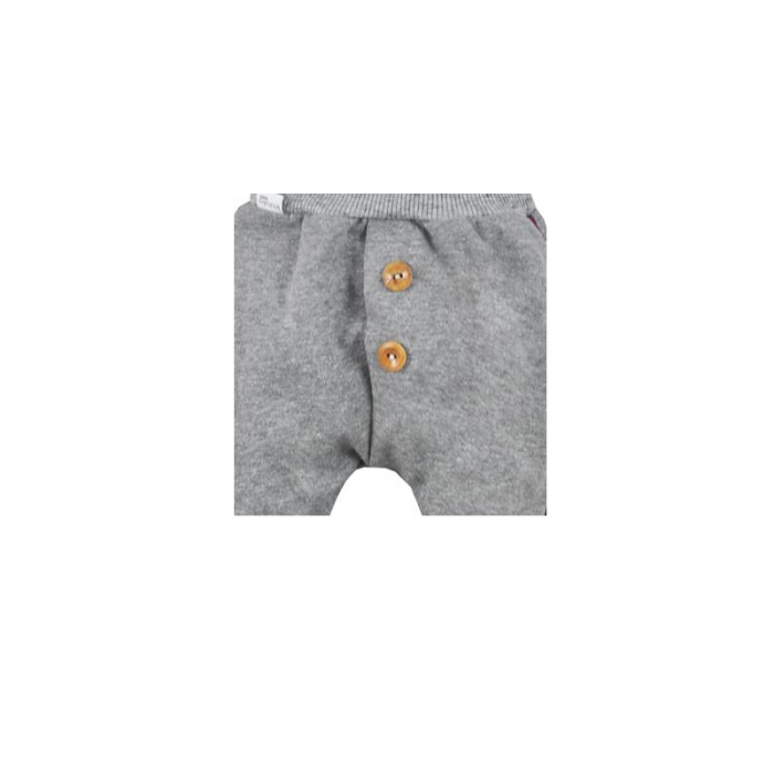 Pantaloni cu botosei pentru baieti Koala Lazy Days 07-399G-62-cm, Gri [2]