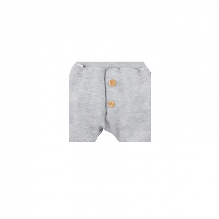 Pantaloni cu botosei pentru baieti Koala Lazy Days 07-399G1-62-cm, Gri [2]