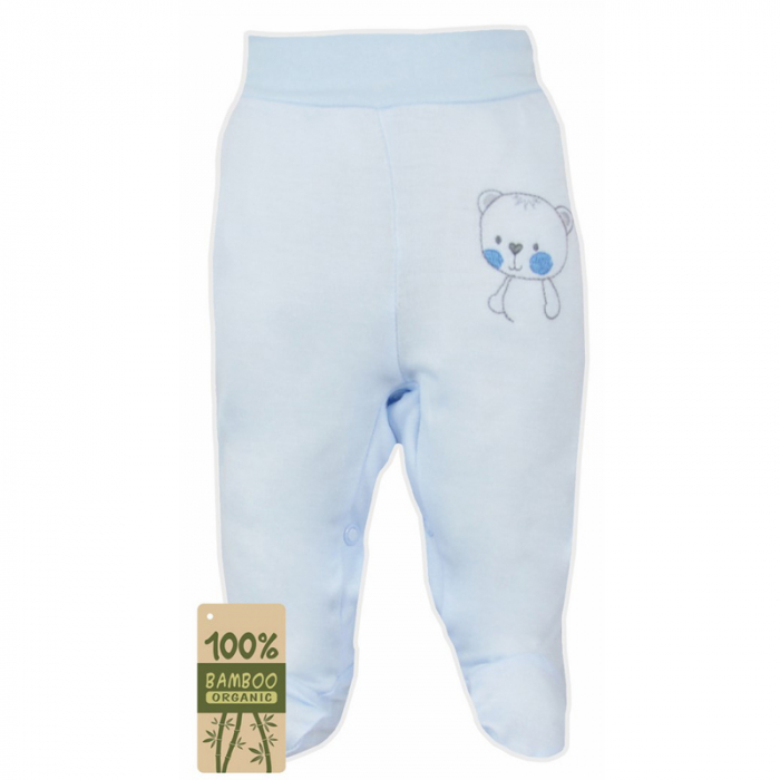 Pantaloni cu botosei pentru baieti Koala Misio Bambus 05-947A-62-cm, Albastru [2]