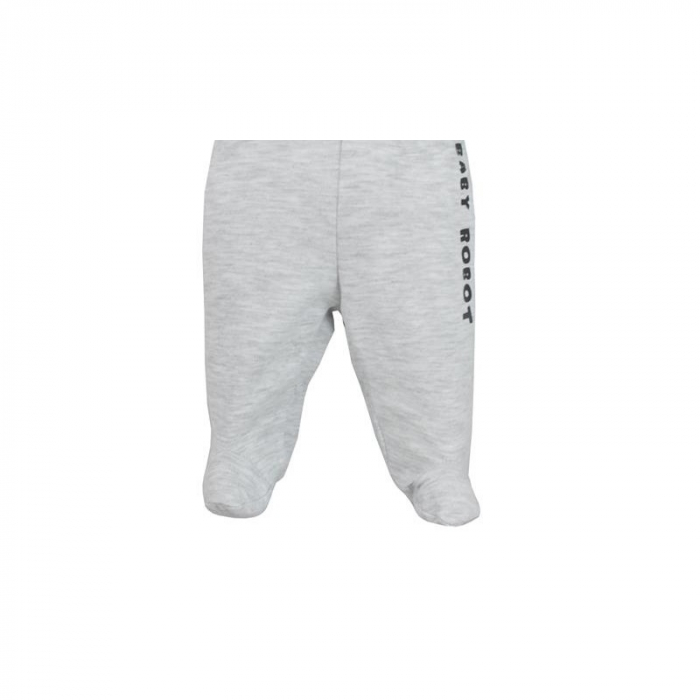Pantaloni cu botosei pentru baieti Koala Robot 07-208-68-cm, Gri [2]