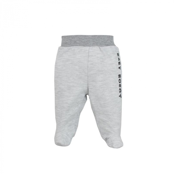 Pantaloni cu botosei pentru baieti Koala Robot 07-208-68-cm, Gri [1]