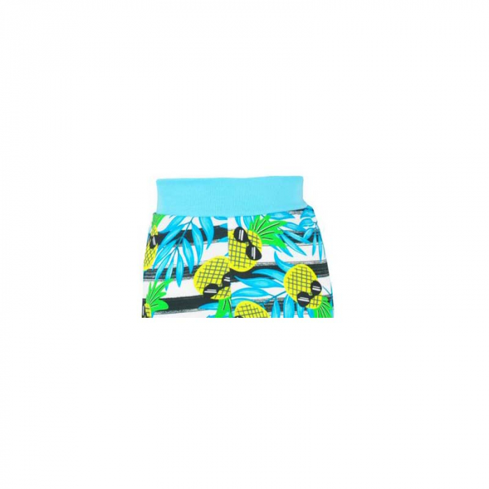 Pantaloni cu botosei pentru baieti Koala Tropical 07-191A-80-cm, Albastru [3]