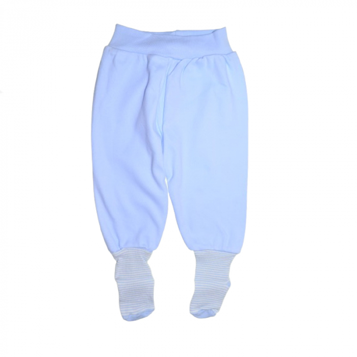 Pantaloni cu botosei pentru baieti Mini Junior 402-A, Albastru [1]