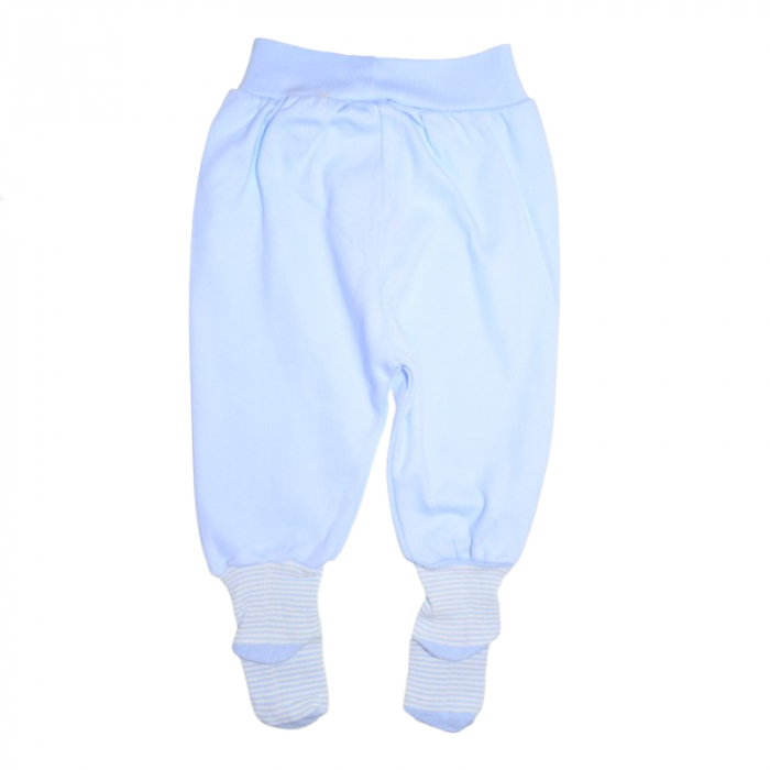 Pantaloni cu botosei pentru baieti Mini Junior 402-A, Albastru [2]