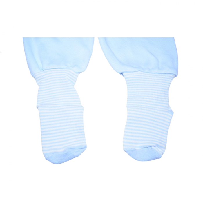 Pantaloni cu botosei pentru baieti Mini Junior 402-A, Albastru [3]