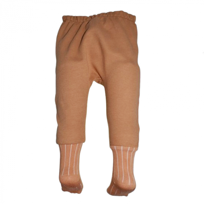 Pantaloni cu botosei pentru baieti Mini Junior PNT-MJ7, Maro [3]