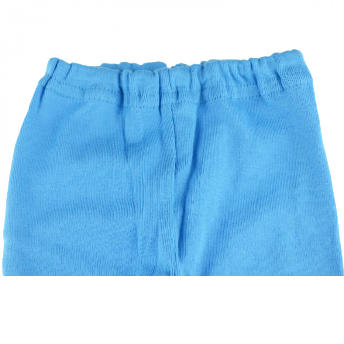 Pantaloni cu botosei pentru baieti Pifou PCBP10-AL-50, Albastru [3]