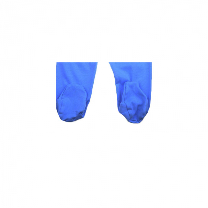 Pantaloni cu botosei pentru baieti Pifou PCBP8-A-74-cm, Albastru [2]