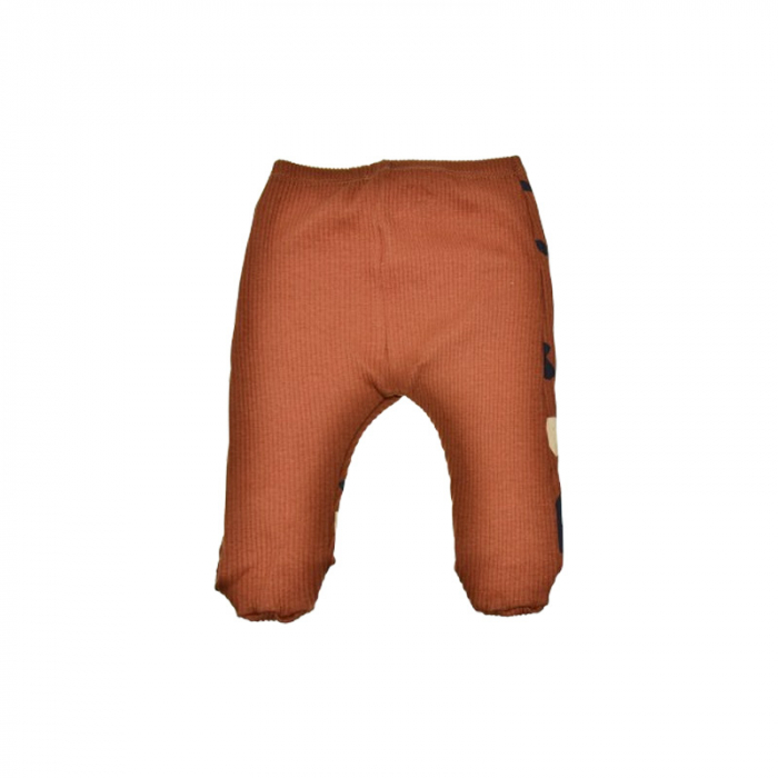 Pantaloni cu botosei pentru bebelusi, Mini Junior PCB-MJ-2M, Maro [2]